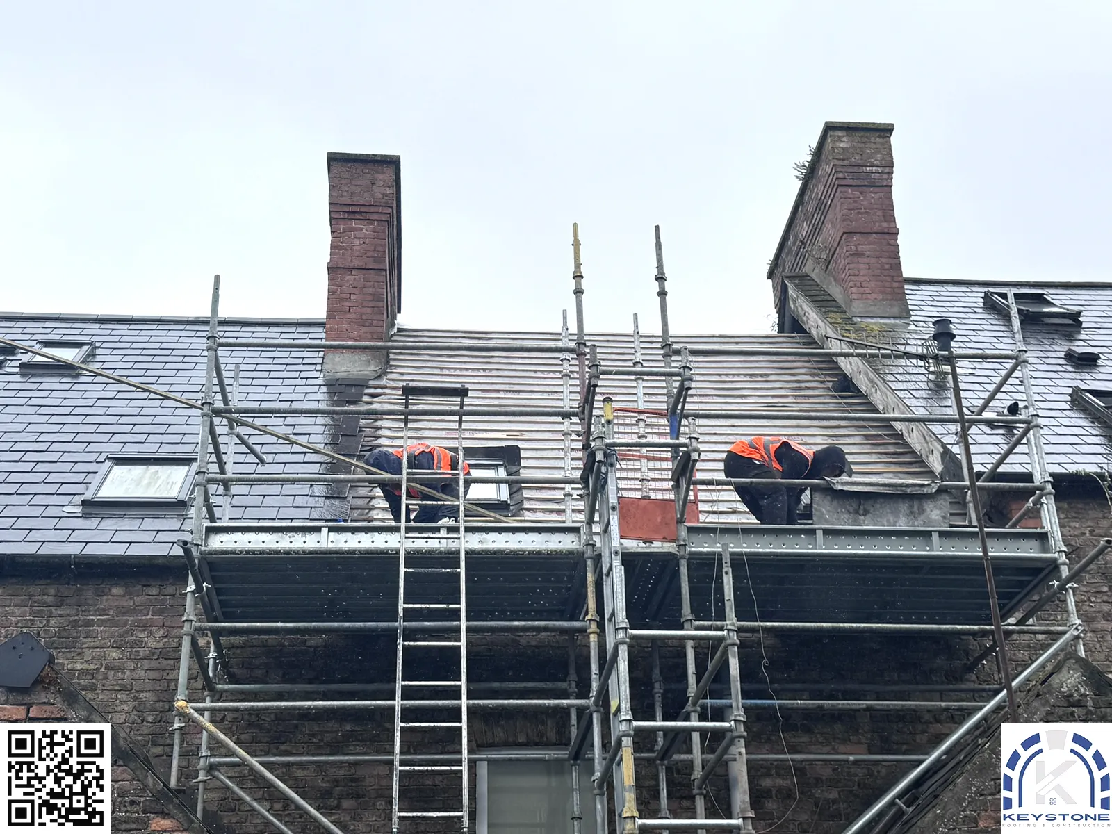 Permanent repair scheduled within 5 working days for Emergency Roof Repairs