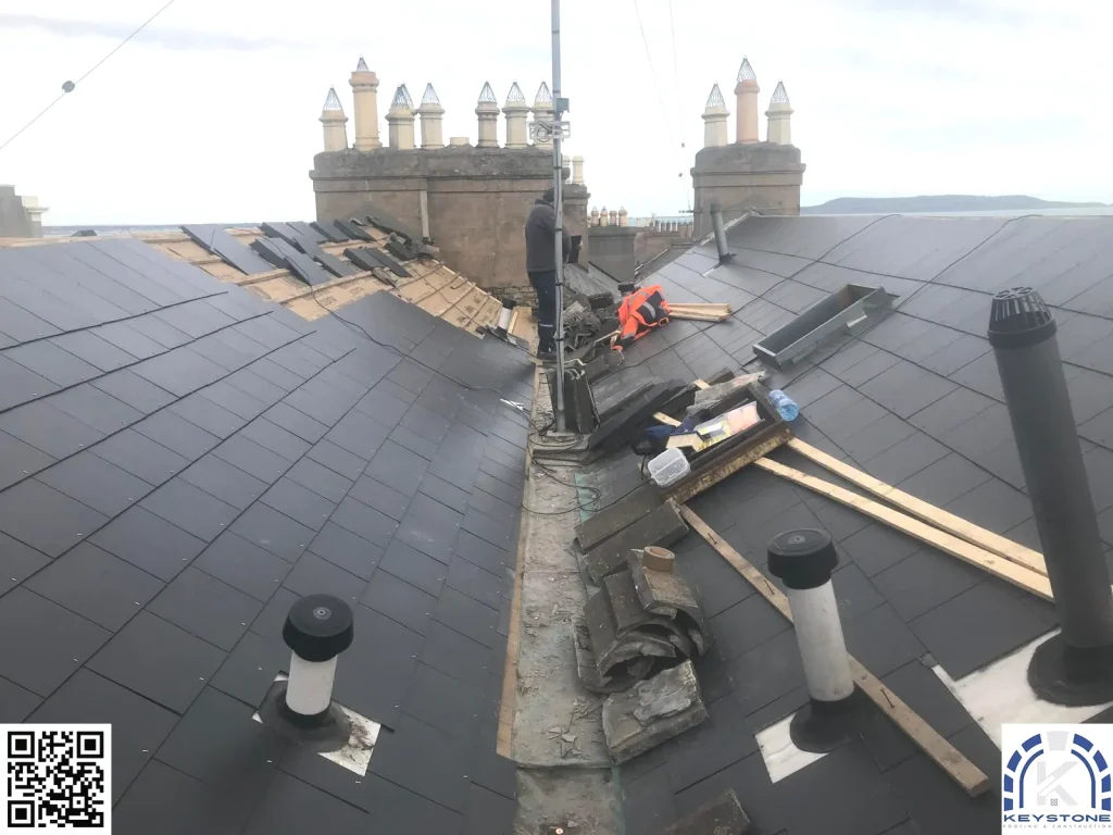 roof repairs and replacement by keystone roofing and construction in cork
